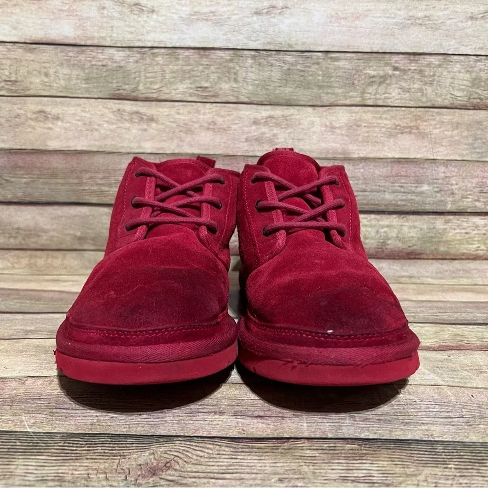 Ugg Red Suede Neumel Ankle Boots